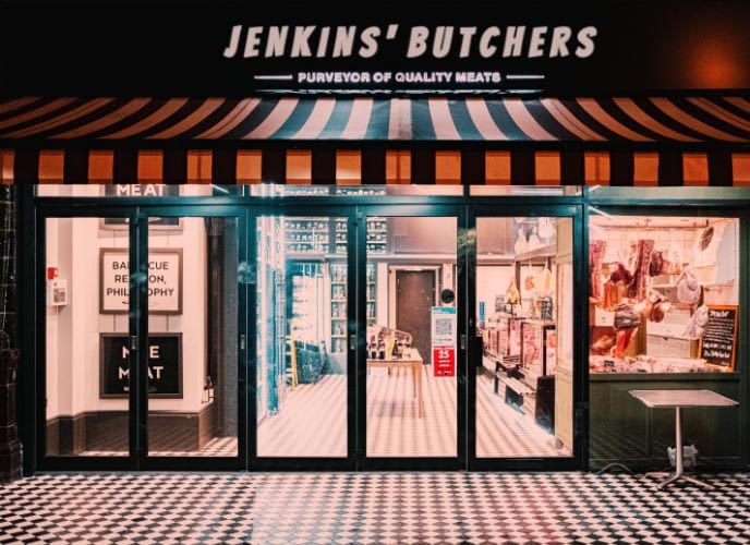 Jenkins' Butchers Store Front Gravesend