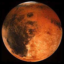 The planet Mars