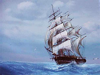 sailing ship