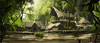 jungle village