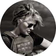 Linda Hamilton in Terminator 2